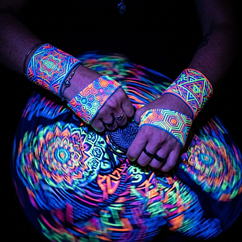 FlowBros UV Reactive Flow Grip Bands (Set of 2) thumbnail 2